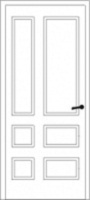 Vidaus šarvuotos durys - Šarvuotos durys butams - Durų raižiniai, raštai - D-11
