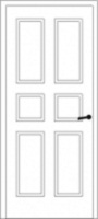 Vidaus šarvuotos durys - Šarvuotos durys butams - Durų raižiniai, raštai - D-10