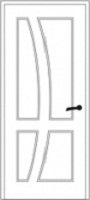Vidaus šarvuotos durys - Šarvuotos durys butams - Durų raižiniai, raštai - D-18